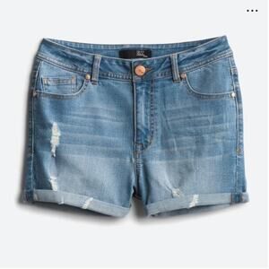 1822 Denim Lani Heritage High Rise Rolled Shorts